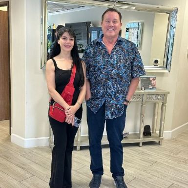 Jim Hooper with New Patient